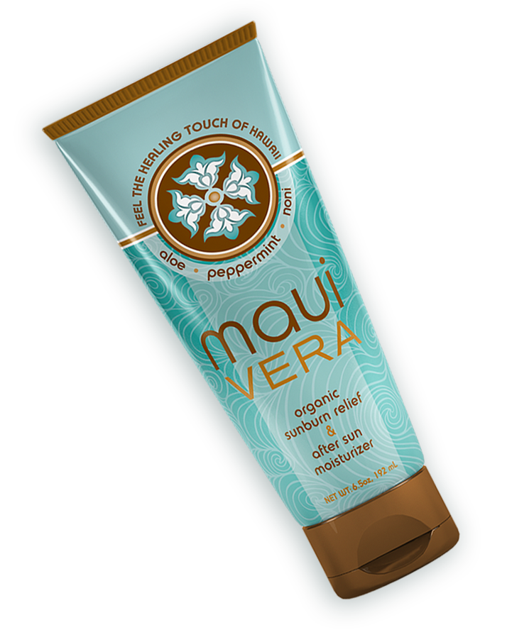 Maui Vera Organic After Sun Moisturizer, a natural skin care product